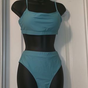 NWOT Blue Bikini Set